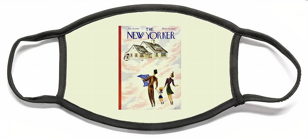 New Yorker July 20 1946 Face Mask