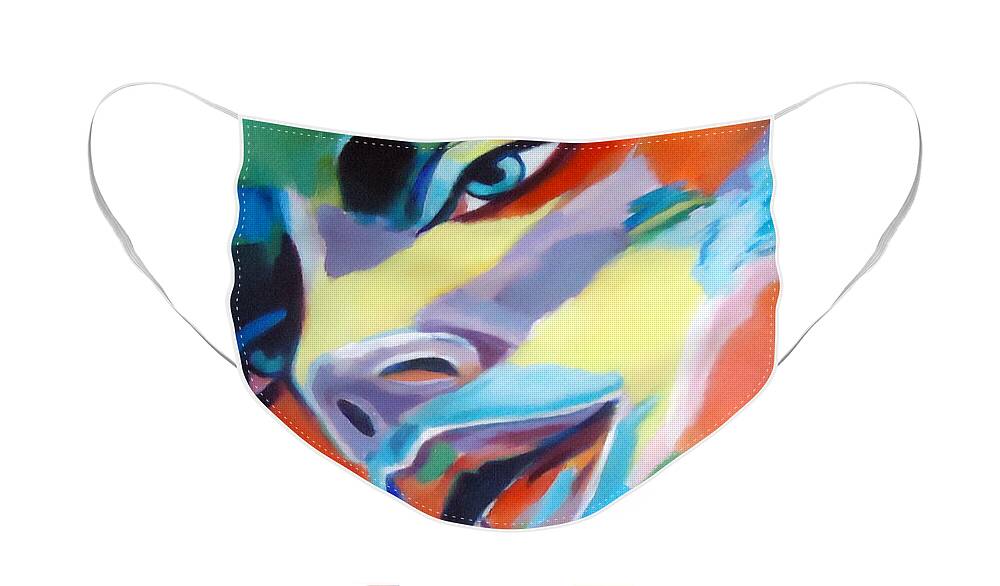 Art Portraits For Sale Face Mask featuring the painting Spellbound by Helena Wierzbicki