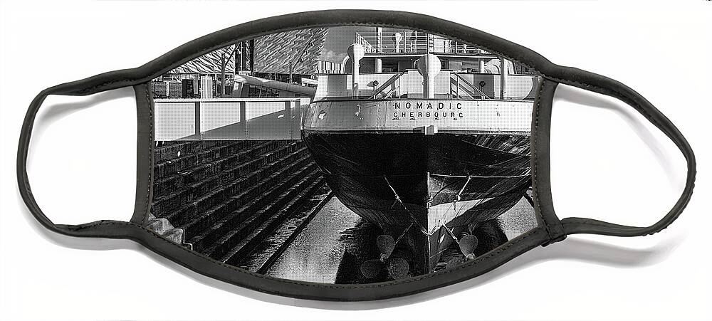 Ss Nomadic Face Mask featuring the photograph Nomadic 2 by Nigel R Bell