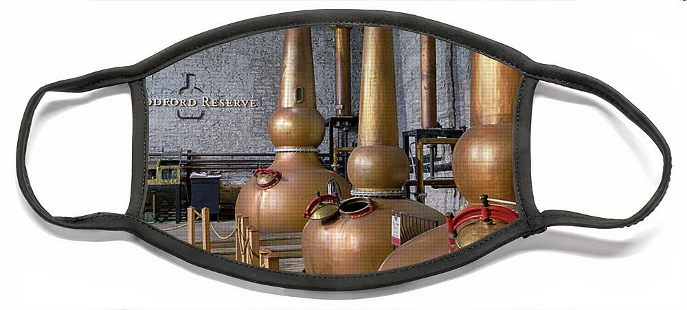 Woodford Reserve Face Mask featuring the photograph Stillroom at Woodford Reserve by Susan Rissi Tregoning
