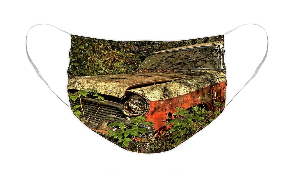 Studebaker Face Mask featuring the photograph Studebaker #16 by James Clinich