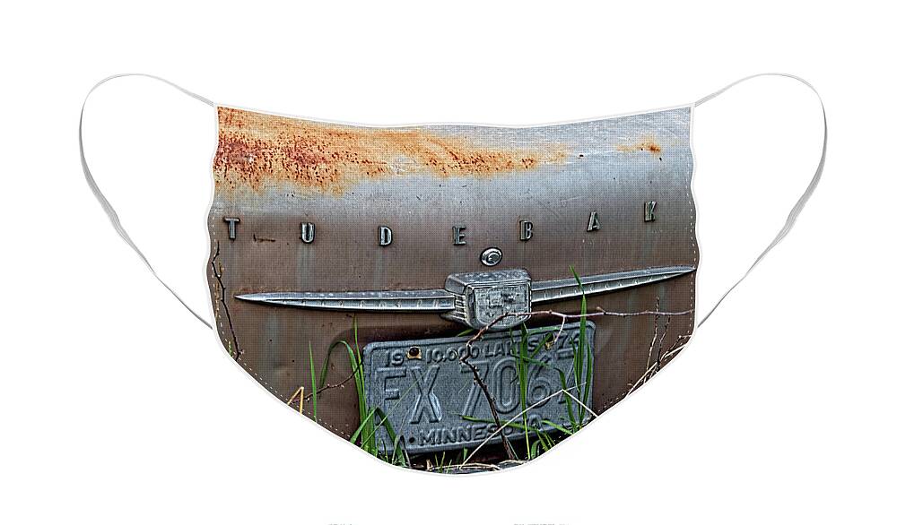 Studebaker Face Mask featuring the photograph Studebaker #18 by James Clinich