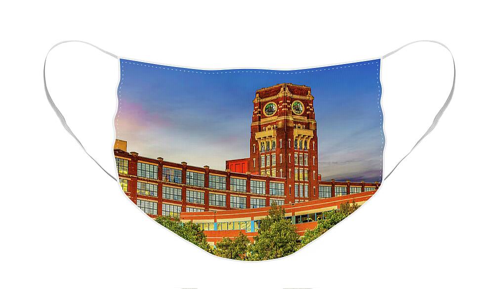 Camden Face Mask featuring the photograph The Old Nipper Building by Nick Zelinsky Jr