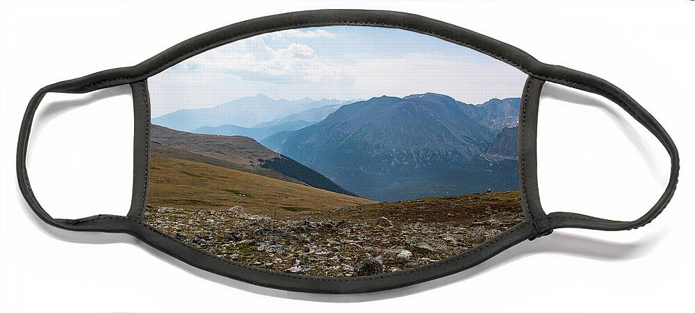 Altitude Face Mask featuring the photograph The Rocky Arctic by Nicole Lloyd