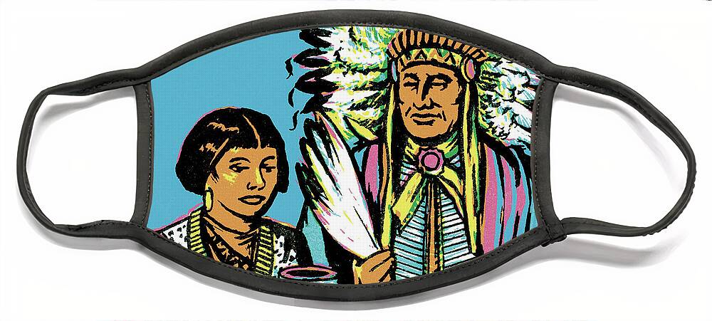 Native American Pottery Face Masks