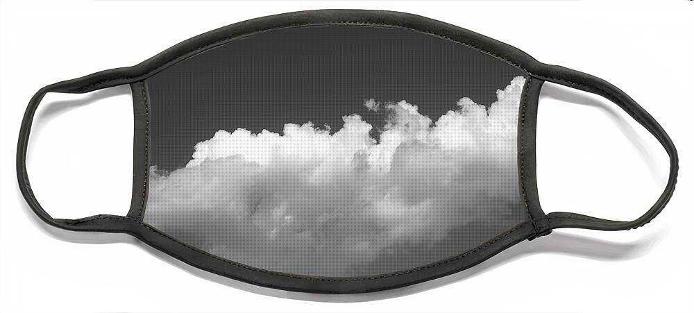 Large Cloud Face Mask featuring the photograph Wandering Cloud by Prakash Ghai