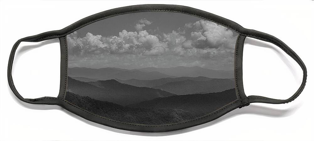 3607 Face Mask featuring the photograph Mountian Overlook #2 by FineArtRoyal Joshua Mimbs