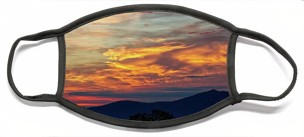  Face Mask featuring the photograph Scenic Overlook 15 #1 by Phil Perkins