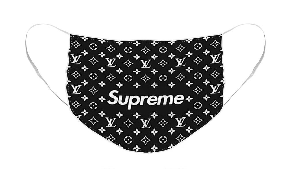 Supreme x Louis Vuitton Face Mask for Sale by Tina Looney