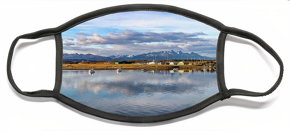 Ushuaia Face Mask featuring the photograph Ushuaia, Argentina by Paul James Bannerman