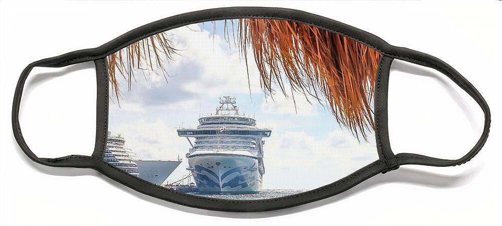 Costa Maya Mexico Face Mask featuring the photograph Costa Maya Mexico by Paul James Bannerman