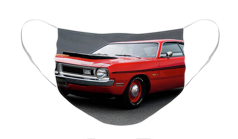 1971 Dodge Demon Face Mask featuring the photograph 1971 Dodge Demon by Flees Photos