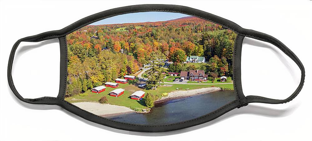 Lake Willoughby Face Mask featuring the photograph Lake Willoughby, Vermont #2 by John Rowe