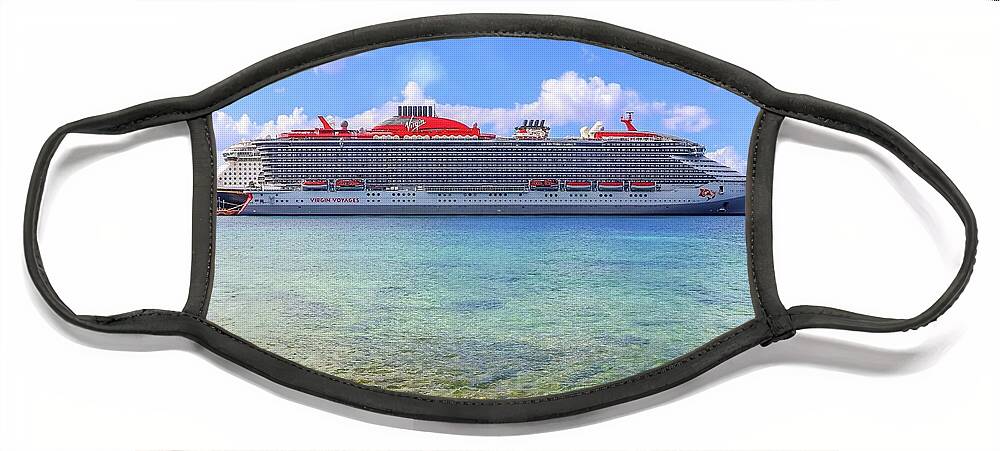 Cozumel Mexico Face Mask featuring the photograph Cozumel Mexico #40 by Paul James Bannerman