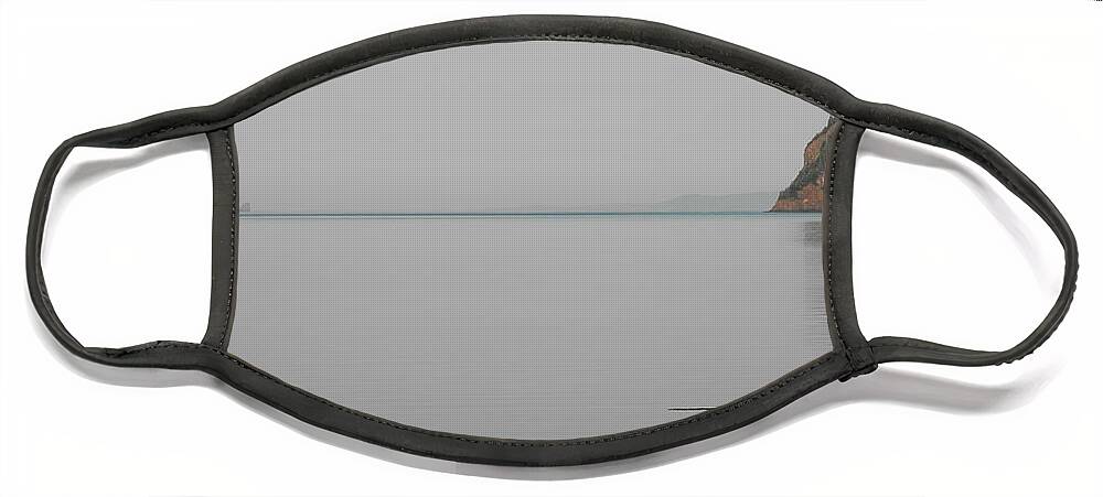 Partridge Island Face Mask featuring the photograph Across the Bay to Cape Split by Alan Norsworthy