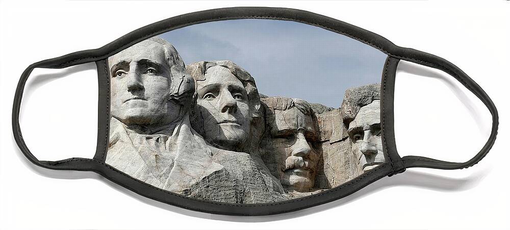 American Face Mask featuring the photograph American Monuments by Action