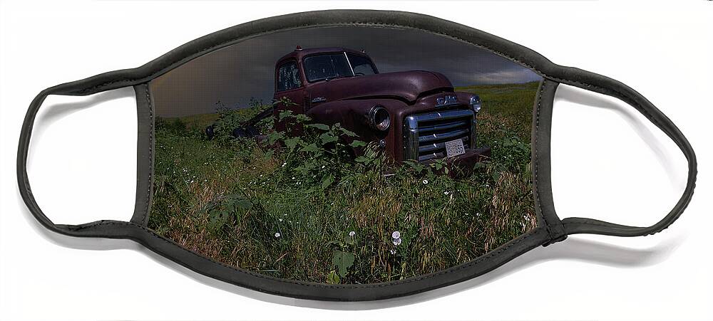 Gmc Face Mask featuring the photograph Americana by Aaron J Groen