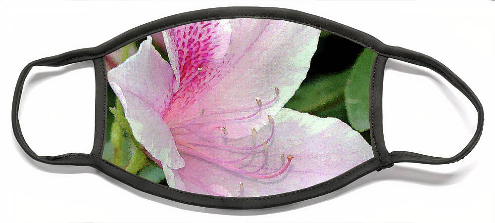 Azalea; Rhododendron; Flower; Augusta; Augusta National; Georgia; Pink; The Masters; Face Mask featuring the photograph Augusta Azalea by Tina Uihlein