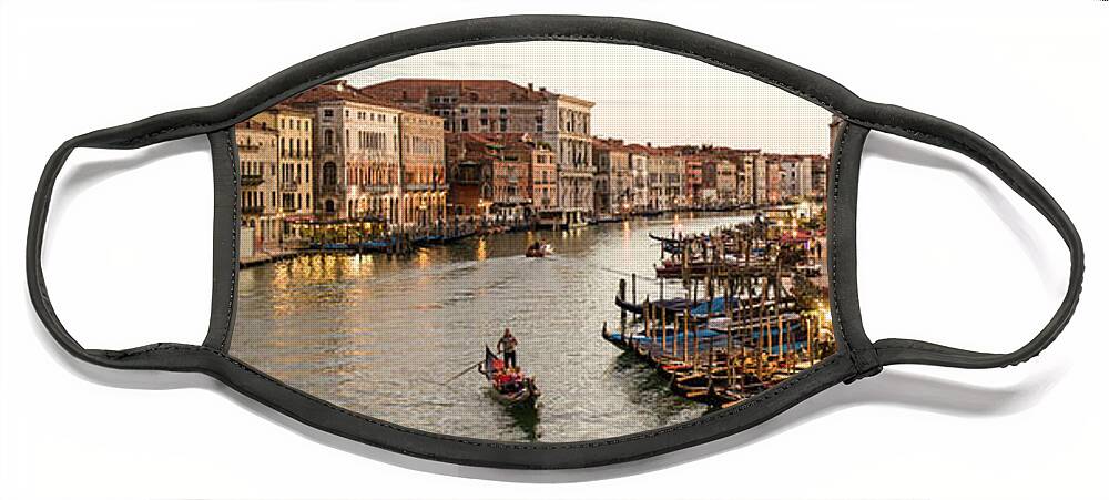Fine Art Photo Face Mask featuring the photograph B0008729-2060_Grand Canal, Venice by Marco Missiaja