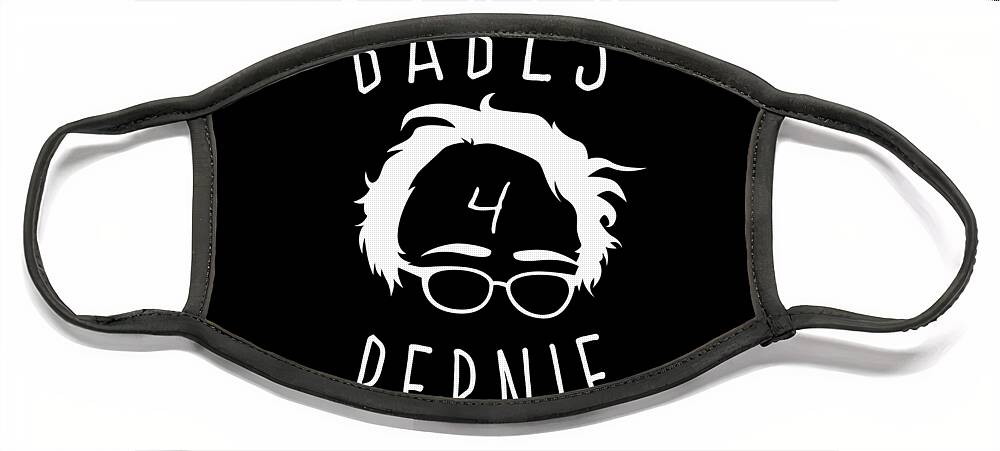 Cool Face Mask featuring the digital art Babes For Bernie Sanders by Flippin Sweet Gear