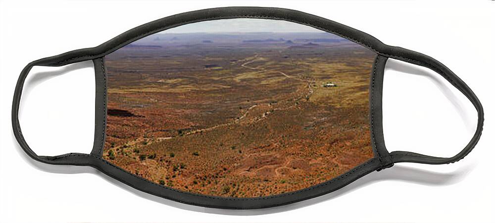 Desert Face Mask featuring the photograph Back Roads Utah 7 by Mike McGlothlen