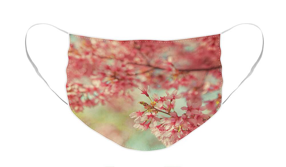 Pastel Face Mask featuring the photograph Beautiful Blossoms by Carrie Ann Grippo-Pike