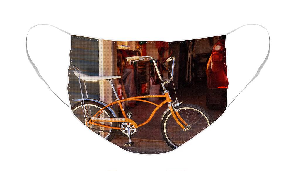 Bicycle Face Mask featuring the photograph Birthday Stingray Bicycle by Craig J Satterlee