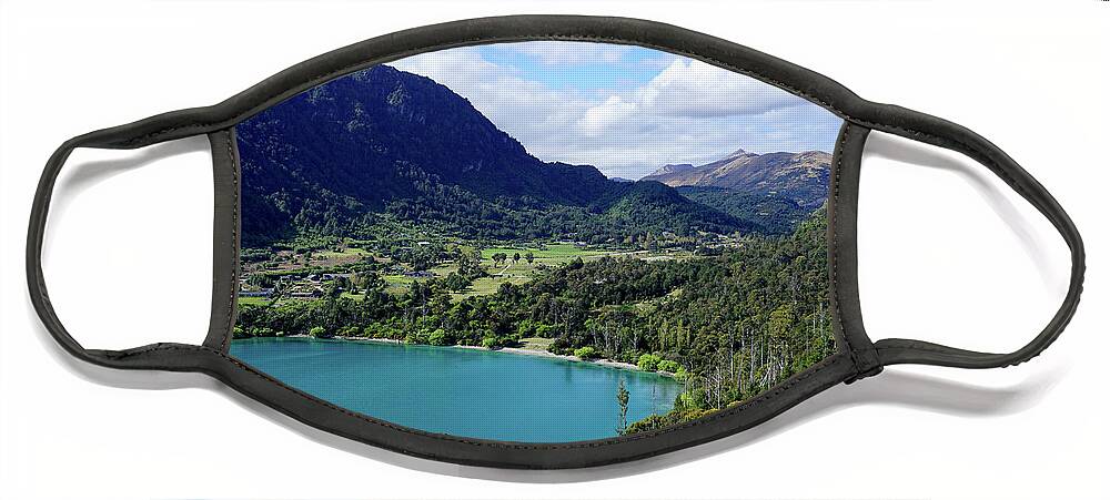 New Zealand Face Mask featuring the photograph Bobs Cove - New Island by Tom Napper