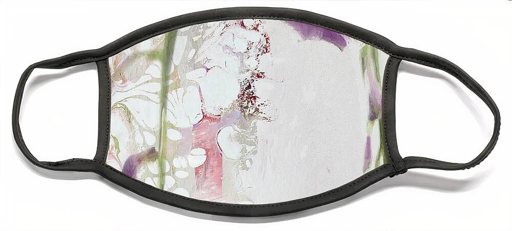 Floral Face Mask featuring the photograph Bring Me Flowers by Karen Lynch