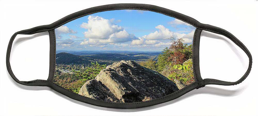 Sky Face Mask featuring the photograph Buzzards Roost by Richie Parks