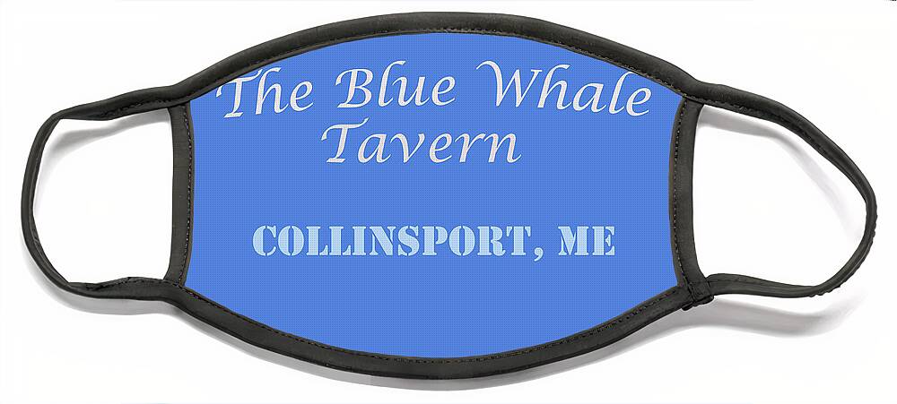 Blue Whale Tavern Face Mask featuring the photograph Blue Whale Tavern by Jeff Cooper