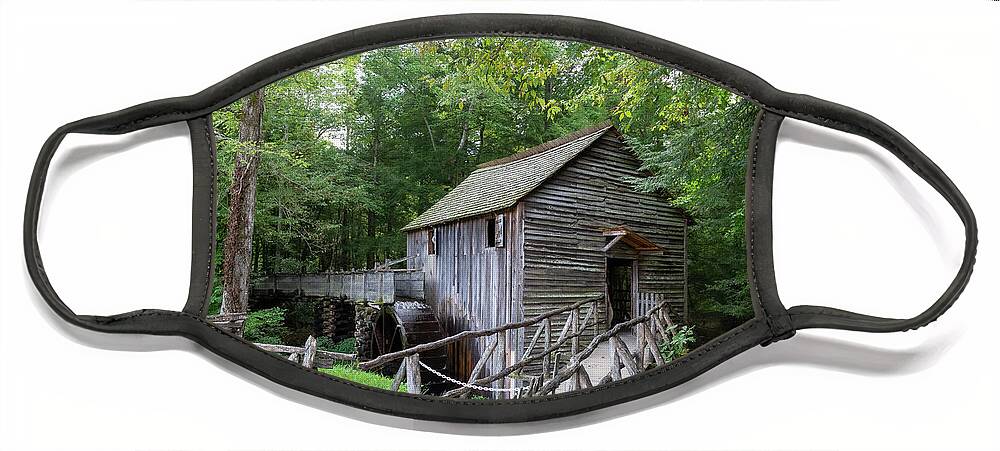 Mill Face Mask featuring the photograph Cable Mill 3 by Cindy Robinson