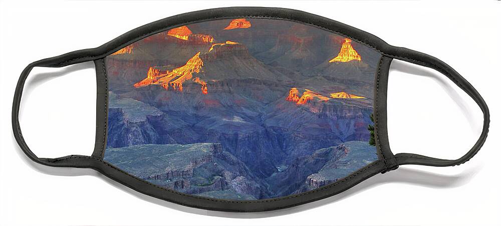 Fine Art Face Mask featuring the photograph Canyon Color by Robert Harris