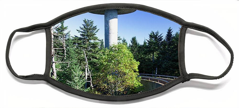 Clingmans Dome Face Mask featuring the photograph Clingmans Dome 12 by Phil Perkins