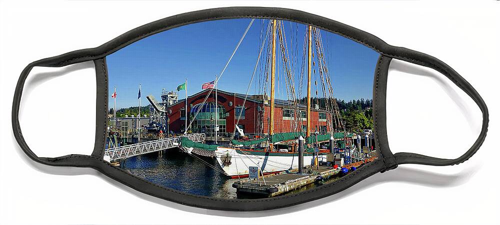 Bellingham Face Mask featuring the photograph Colorful Departure by Rick Lawler