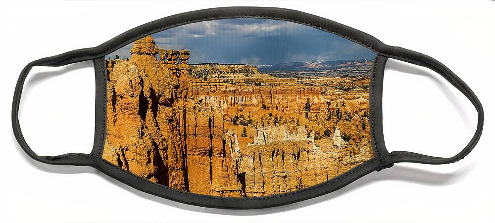 Bryce Canyon Face Mask featuring the photograph Colors of Bryce Canyon by Erin Marie Davis