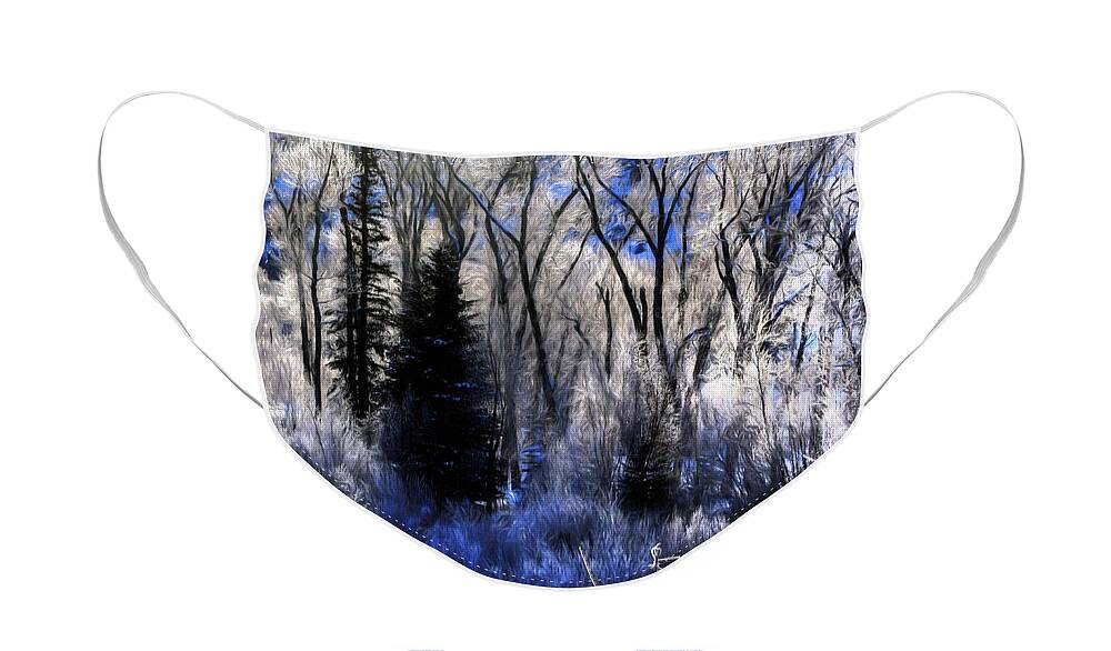 Escheheman Face Mask featuring the photograph Dawn Paints the Roaring Fork River by Wayne King