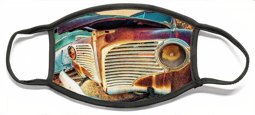 Automobiles Face Mask featuring the photograph Dodge Luxury by Sandra Selle Rodriguez