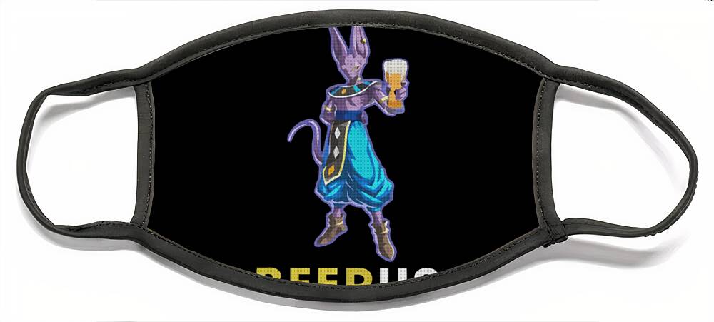 sværd Thrust Skifte tøj Dragon Ball Beerus with Beer Face Mask by Tinh Tran Le Thanh - Pixels