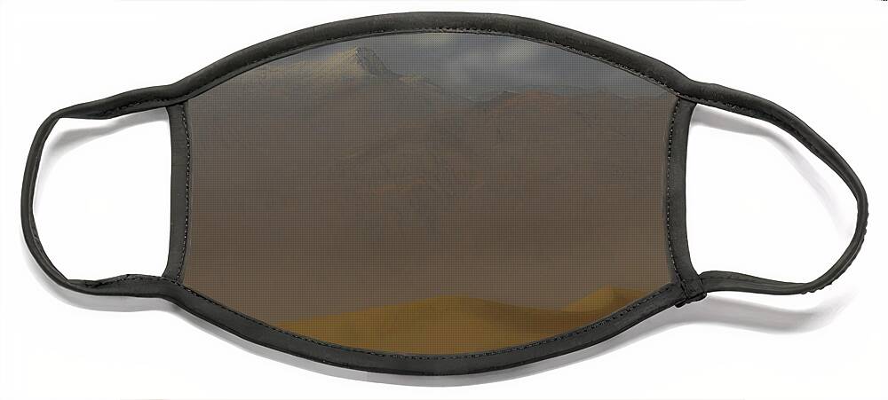 National Park Face Mask featuring the photograph Dust on the Dunes by Mike Lee