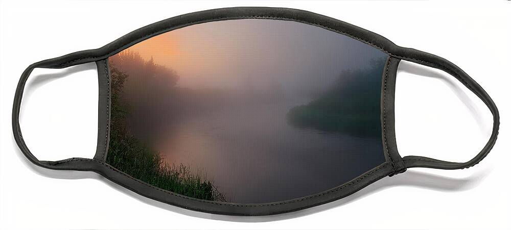 Landscape Face Mask featuring the photograph Early In The Morning by Dan Jurak