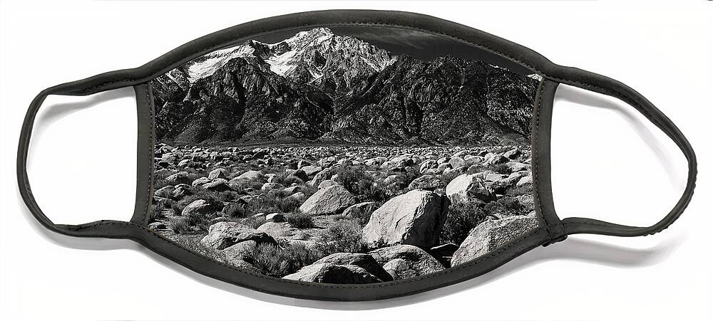 Landscape Face Mask featuring the photograph Eastern Sierra by Ryan Huebel