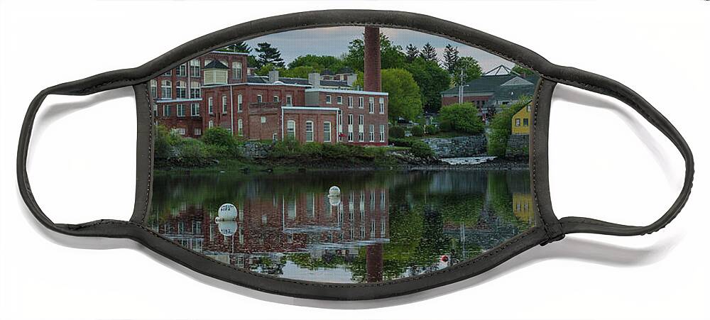 Landscape Face Mask featuring the photograph Exeter, New Hampshire USA by Erin Paul Donovan