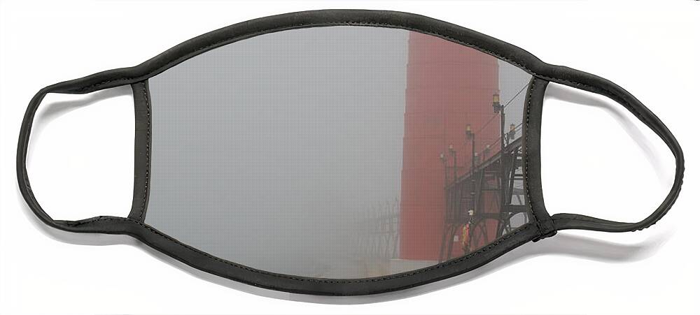 3scape Face Mask featuring the photograph Foggy Day by Adam Romanowicz