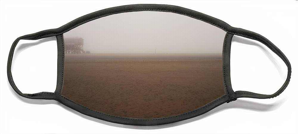 Seaside Face Mask featuring the photograph Foggy morning #4 by Stefan Knauer