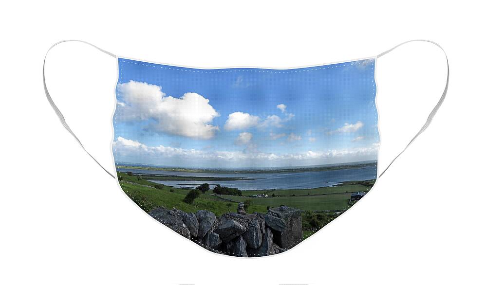 Galway Face Mask featuring the photograph Galway area by Cindy Murphy