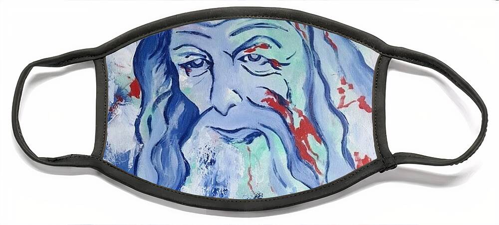Gandalf Face Mask by Pavla -