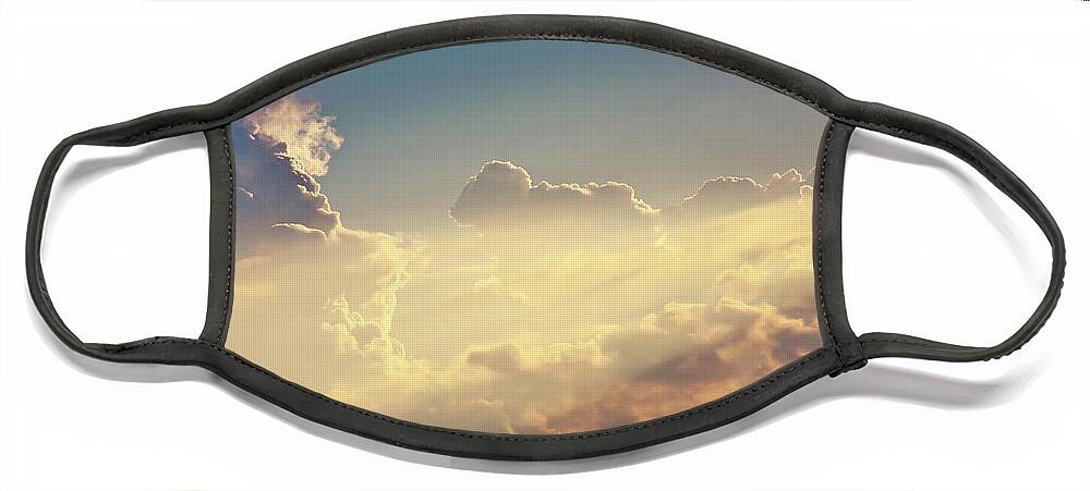 Clouds Face Mask featuring the photograph Greater Glory by Jill Love