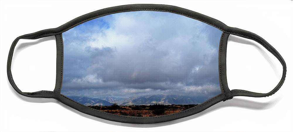 Mountains Face Mask featuring the photograph Guadalupe Mountains by George Taylor