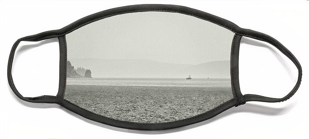 Sea Face Mask featuring the photograph Heading Out by Alan Norsworthy